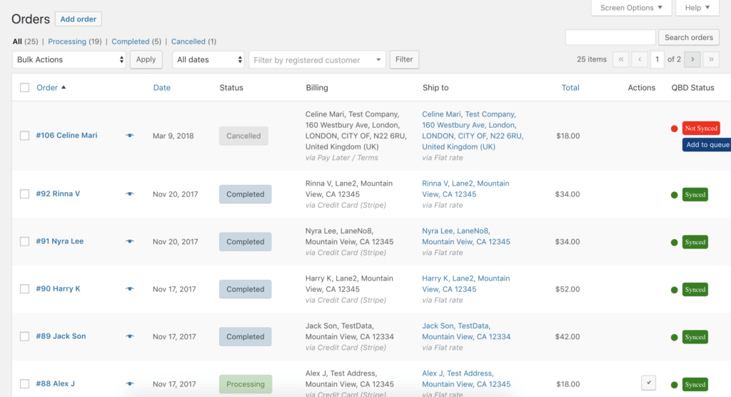 woocommerce quickbooks pos integration
