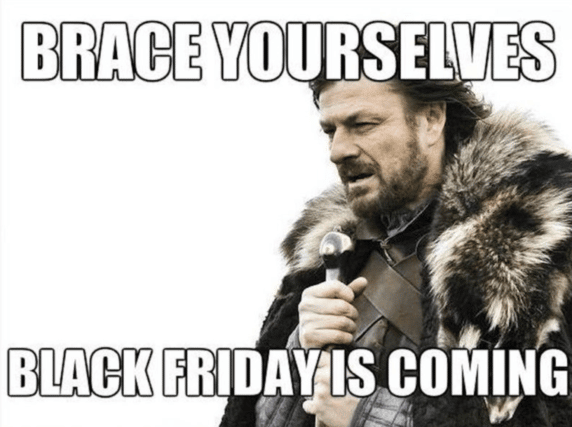 Preparing for Black Friday