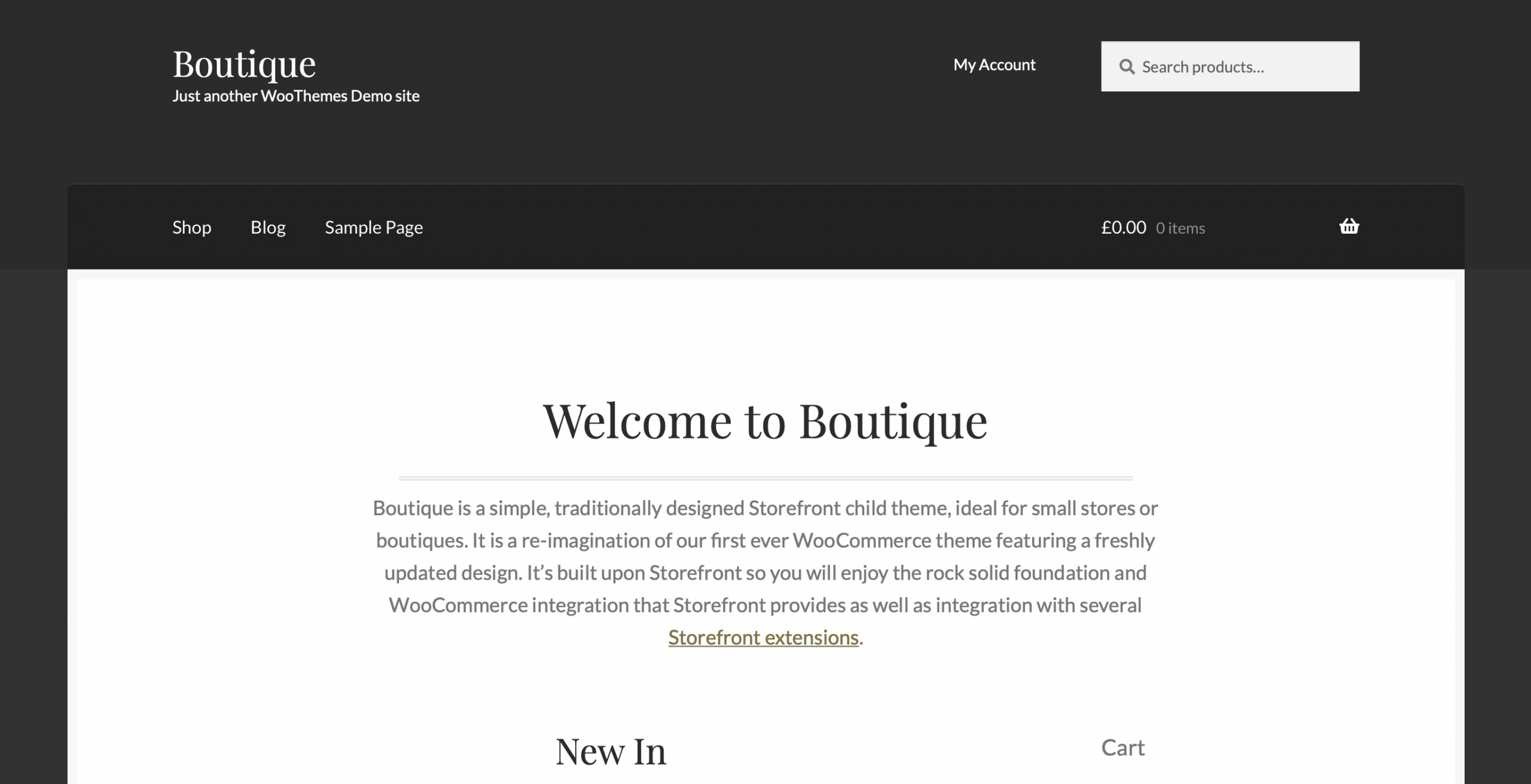WooCommerce Theme 2021