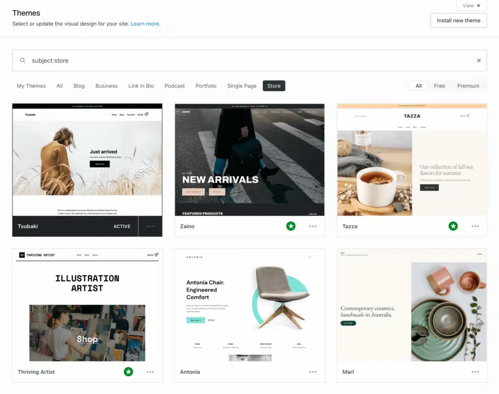 Woo Express vs. Shopify: Design Customization comparison