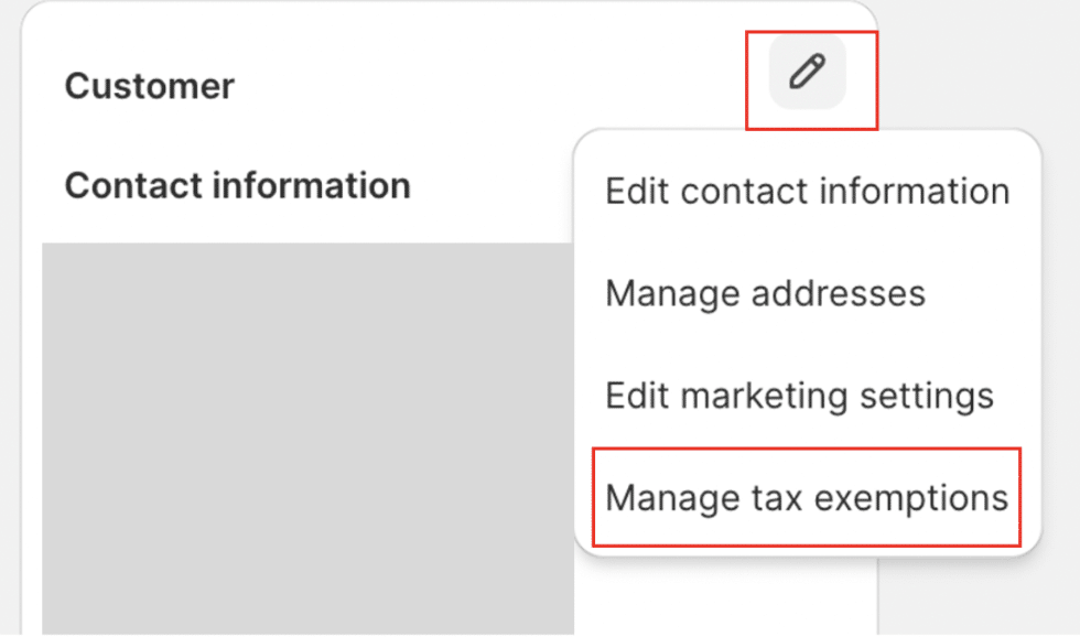 How to Add Sales Tax to Shopify Checkout Step 4: Recognize and Oversee Customers Who Qualify for Tax Exemptions