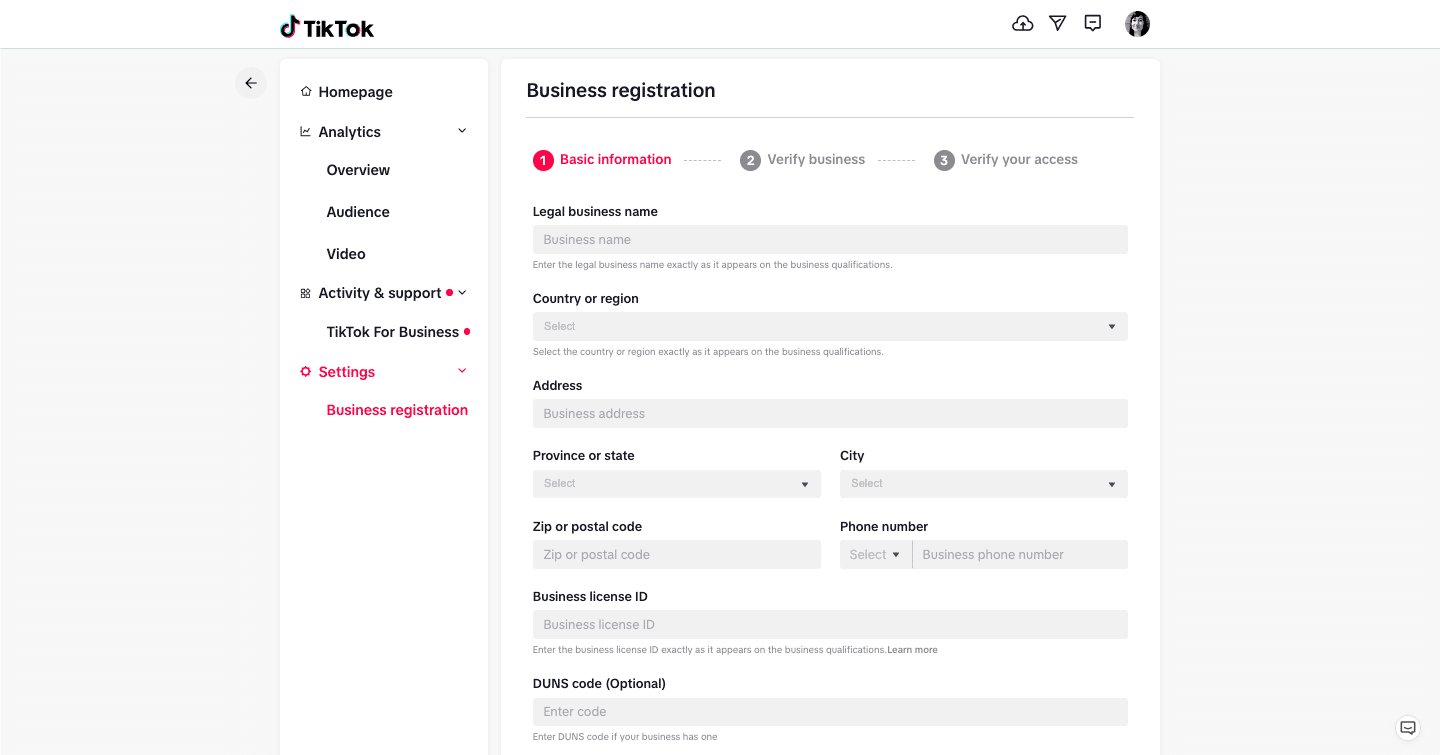 How to Sell on TikTok with Shopify Step 3