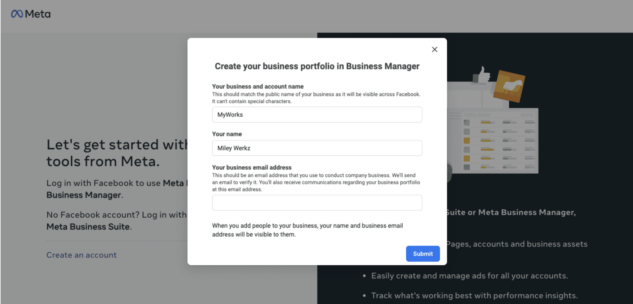 Meta Business Manager