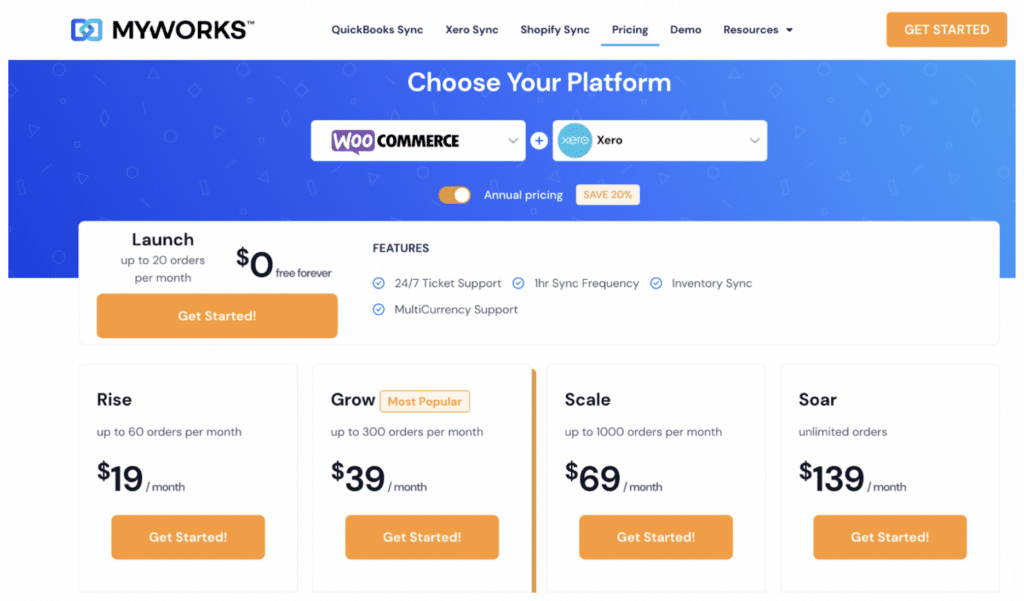 best xero integrations: MyWorks