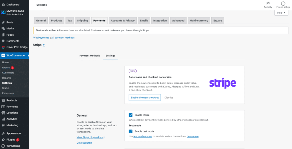 Best woocommerce payment gateways: Stripe