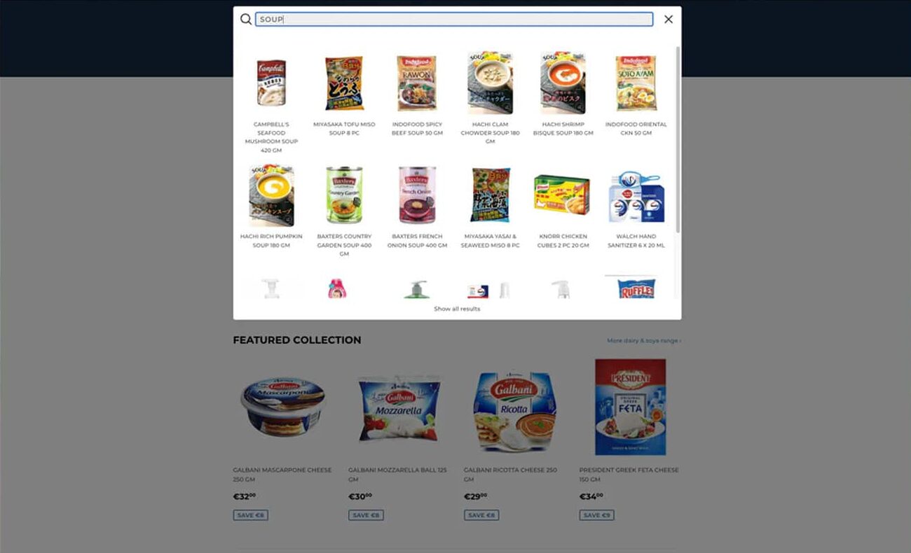 Shopify Tech Stack AddSearch