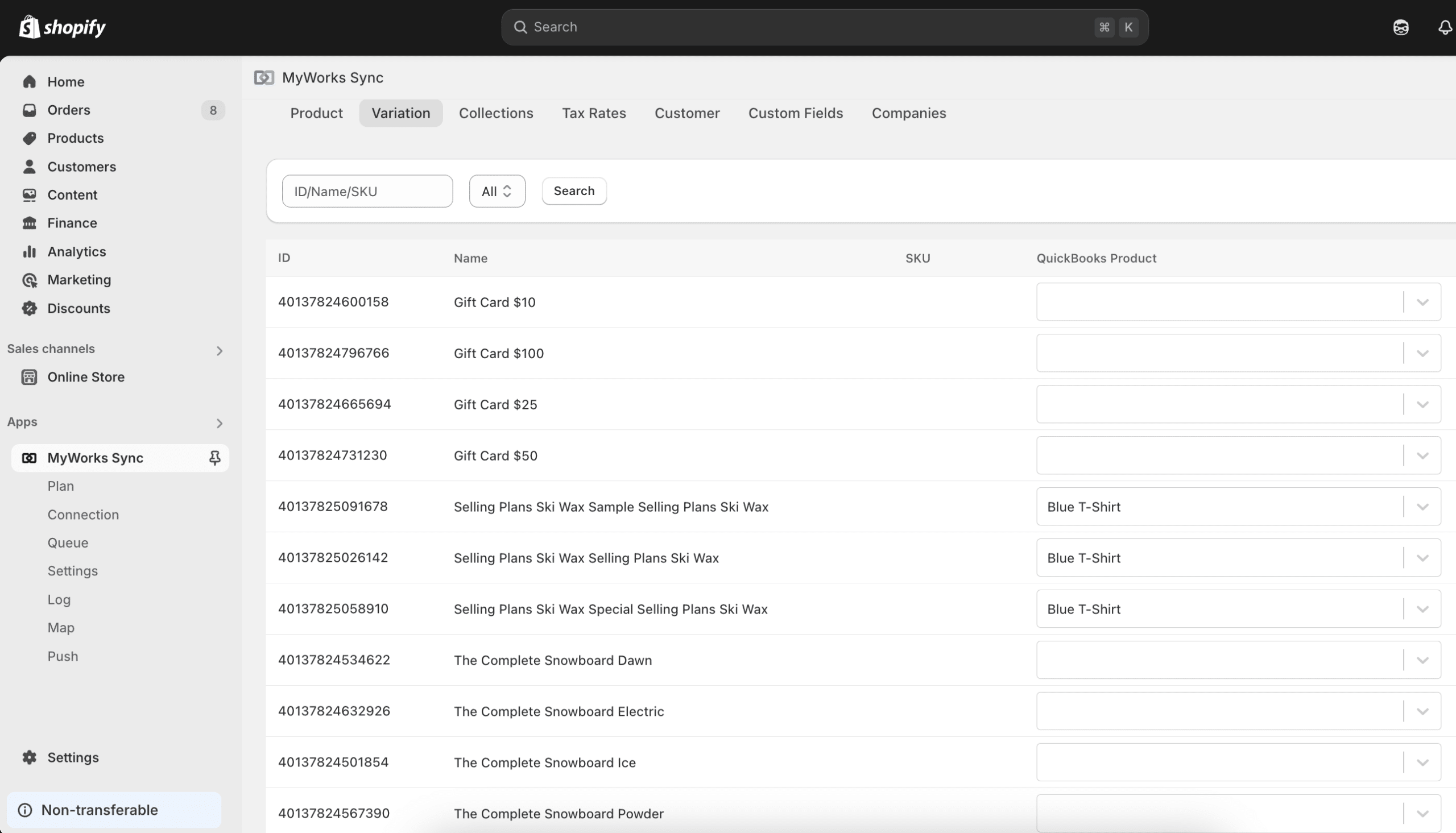 Shopify Tech Stack MyWorks