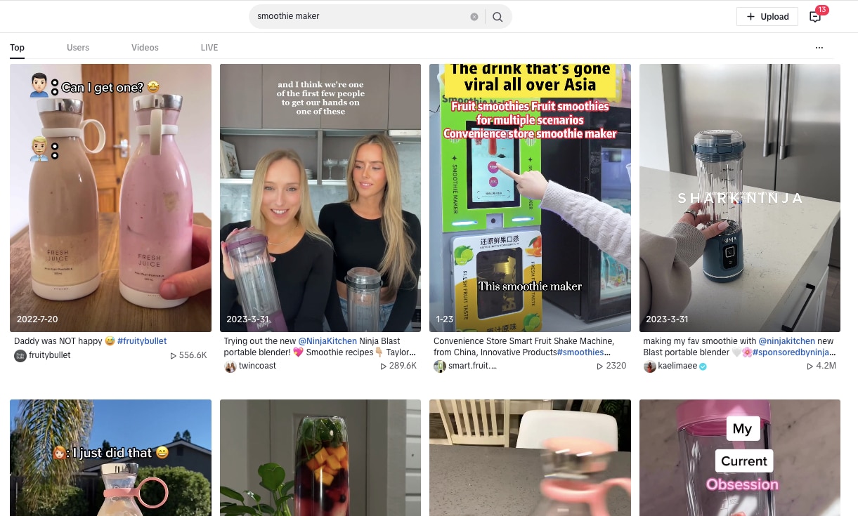 Product photos for Tiktok shop