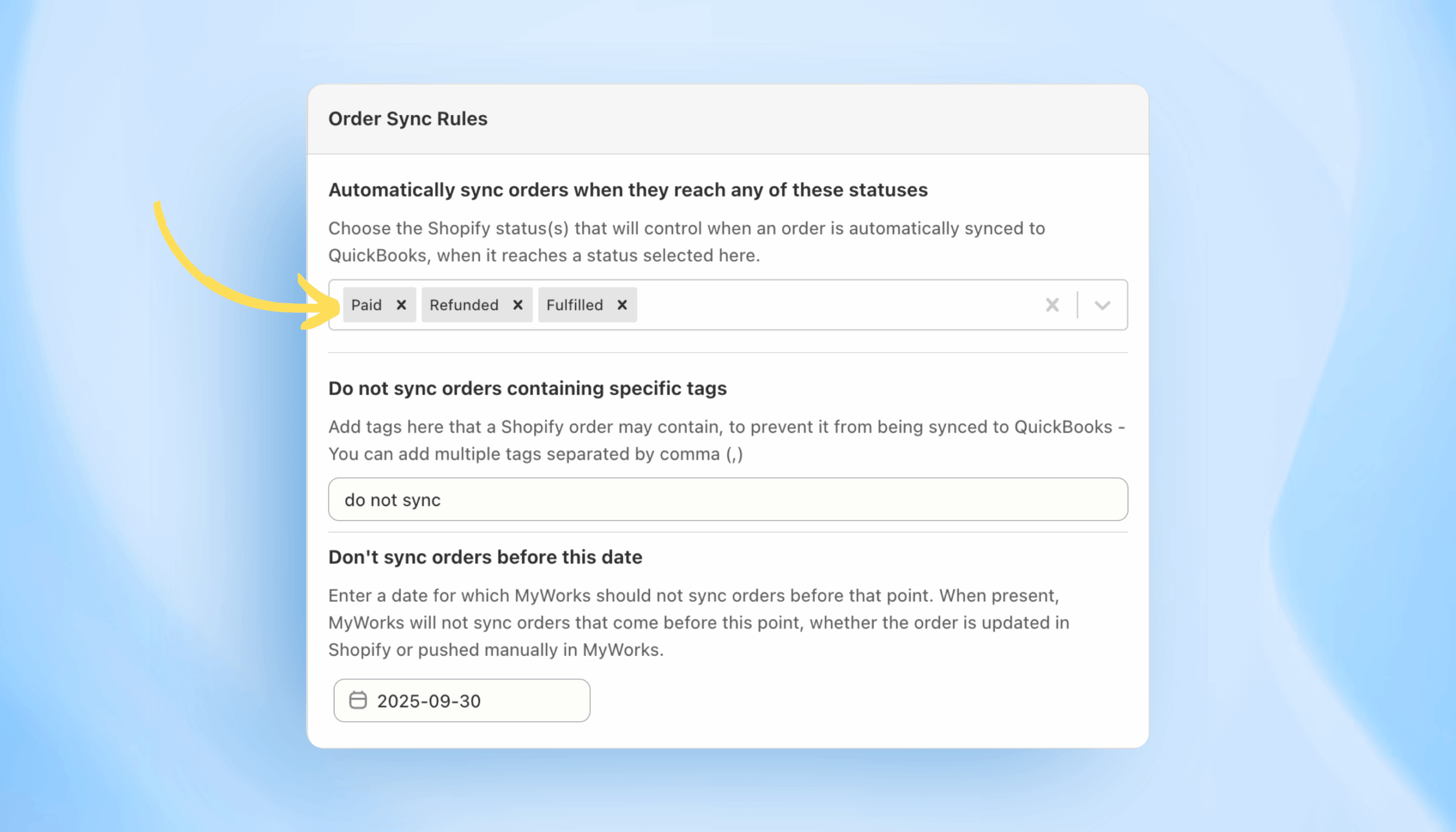 MyWorks Tags Collections Settings