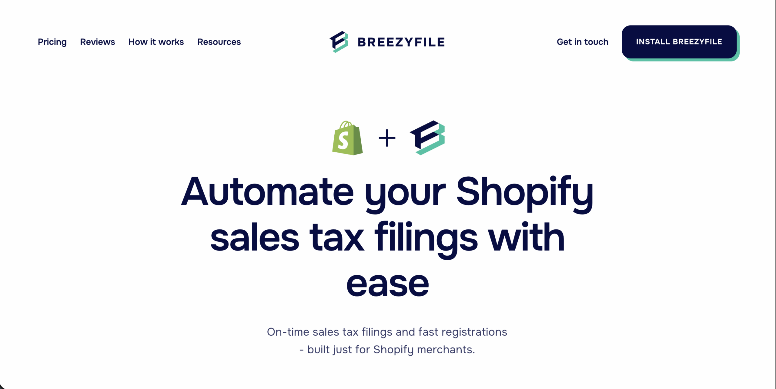 Shopify Tax Filing